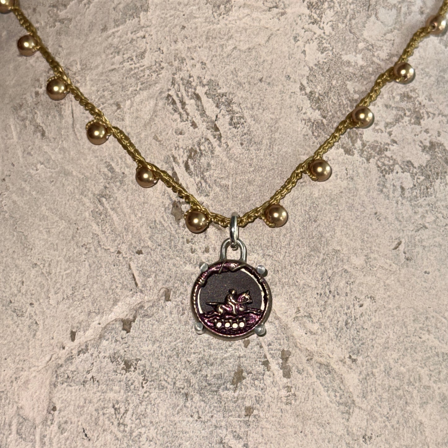 Little Lovely Dutch Jumping Horse Necklace