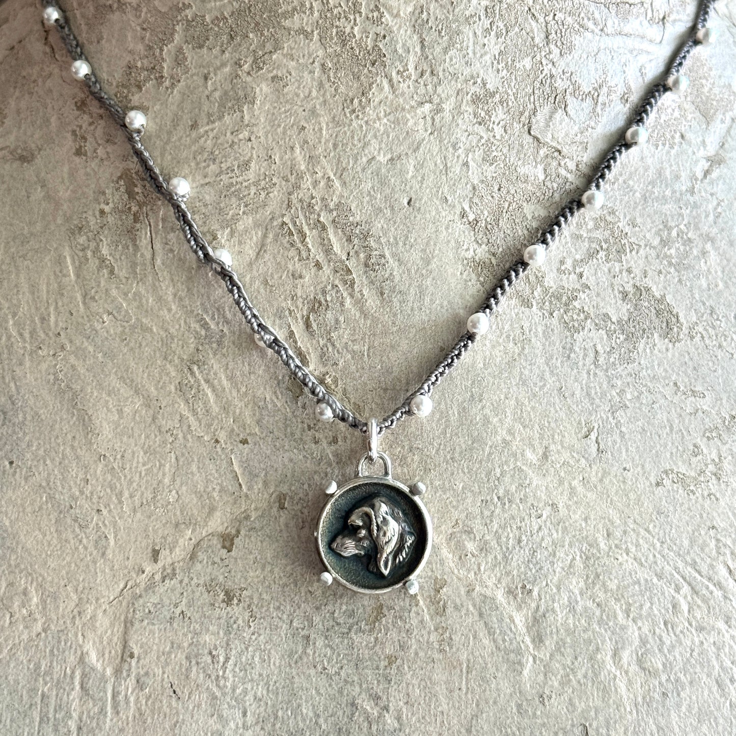 Little Lovely Silver Retriever Necklace