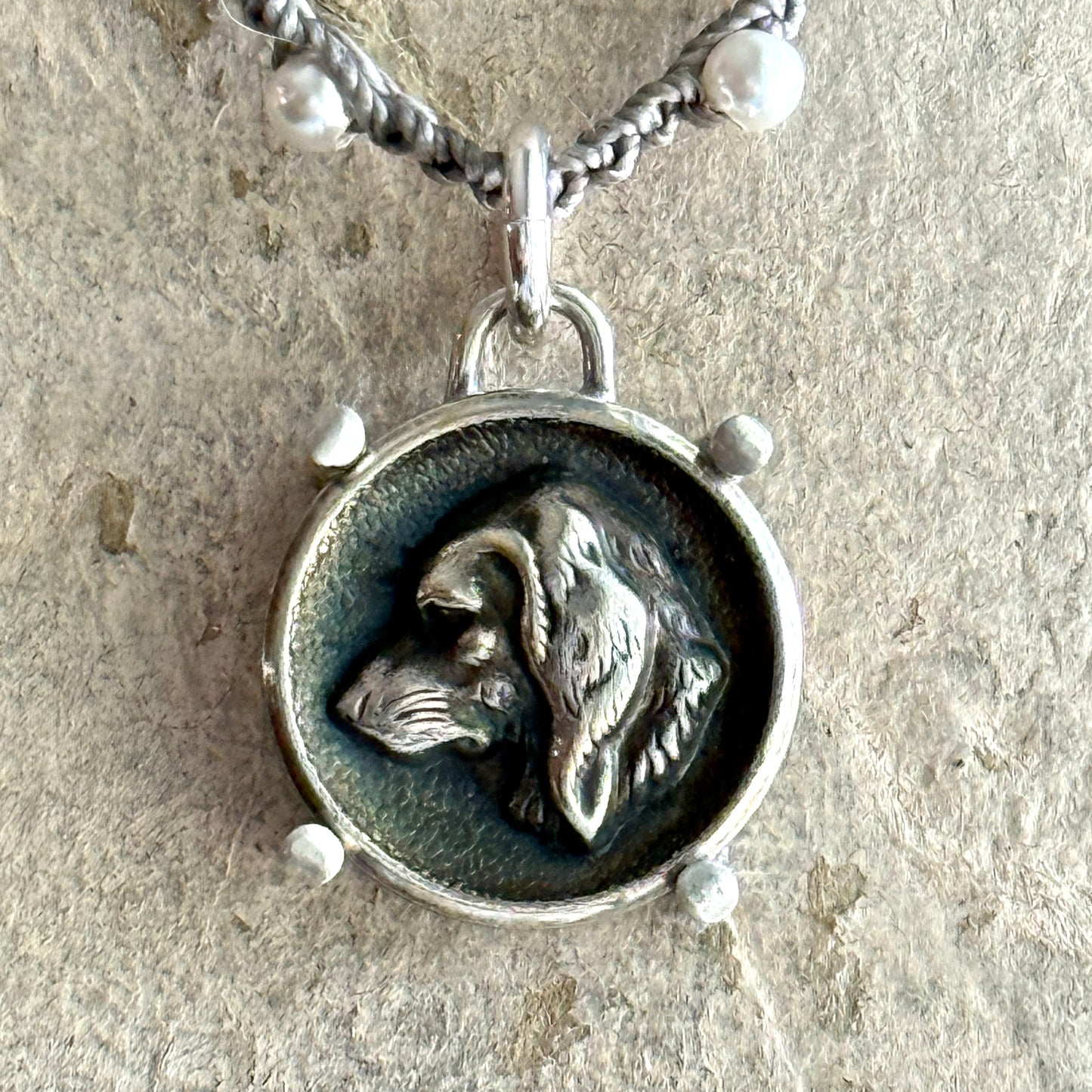 Little Lovely Silver Retriever Necklace