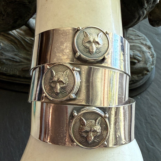 Sterling Fox Mask Cuff