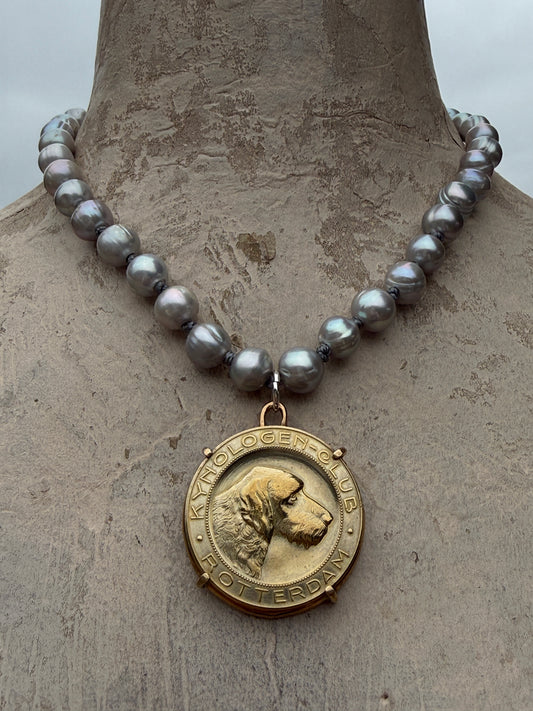 1924 Rotterdam Kennel Club Bronze Jubilee Dog Show Medal