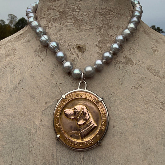 1930 Tilburg Kennel Club Bronze Dog Show Medal