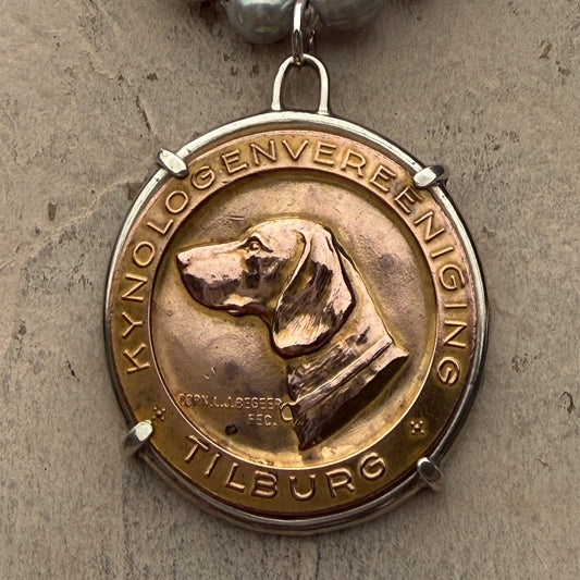 1930 Tilburg Kennel Club Bronze Dog Show Medal