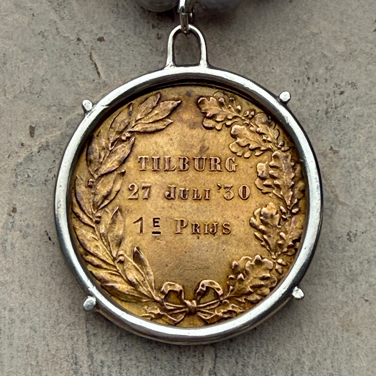 1930 Tilburg Kennel Club Bronze Dog Show Medal