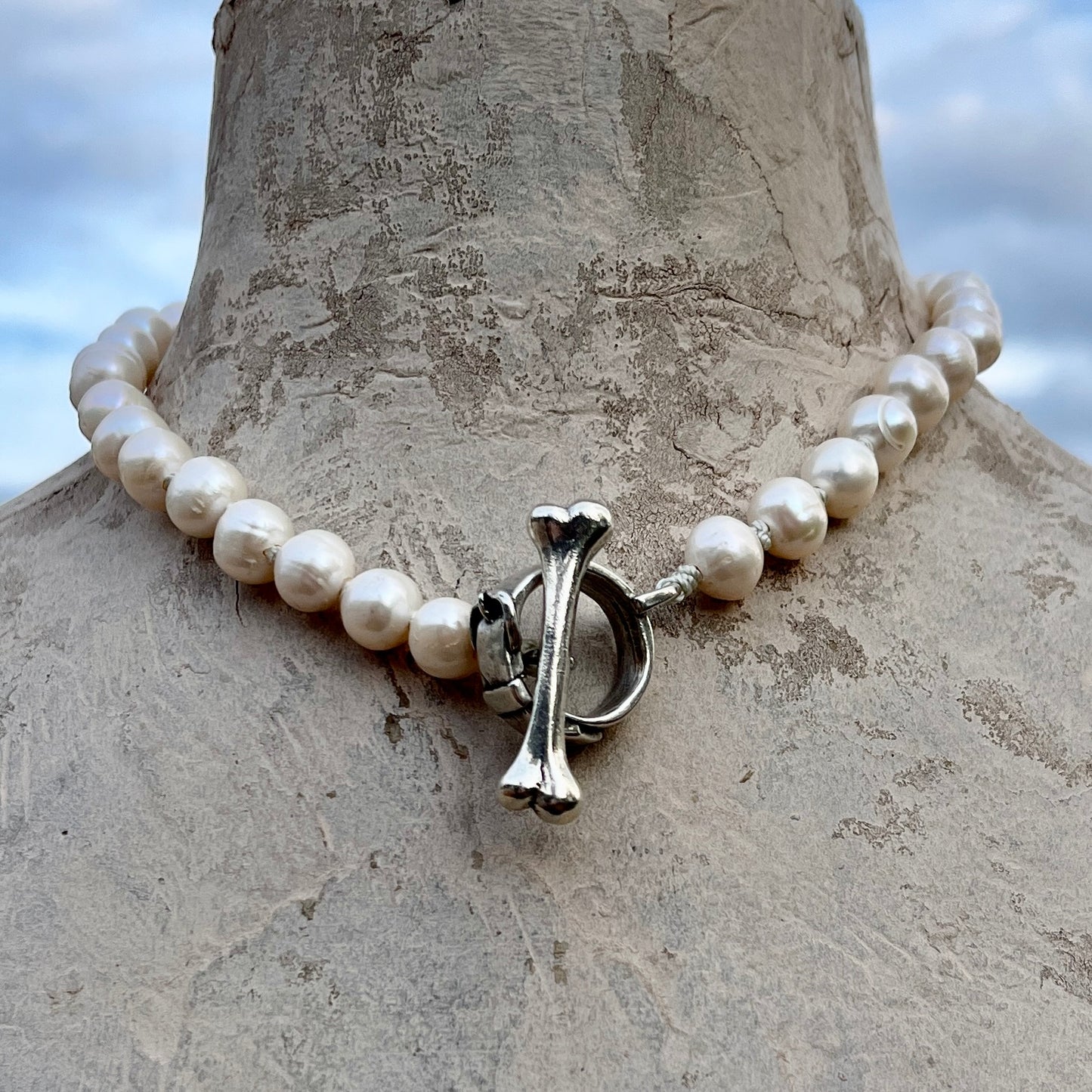 Collar & Bone Pearl Necklace