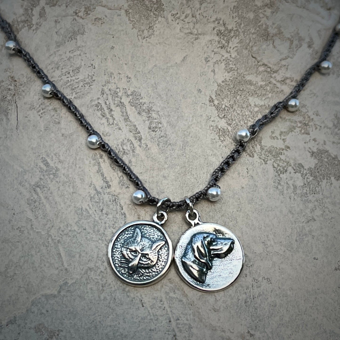 Hound and Fox Necklace