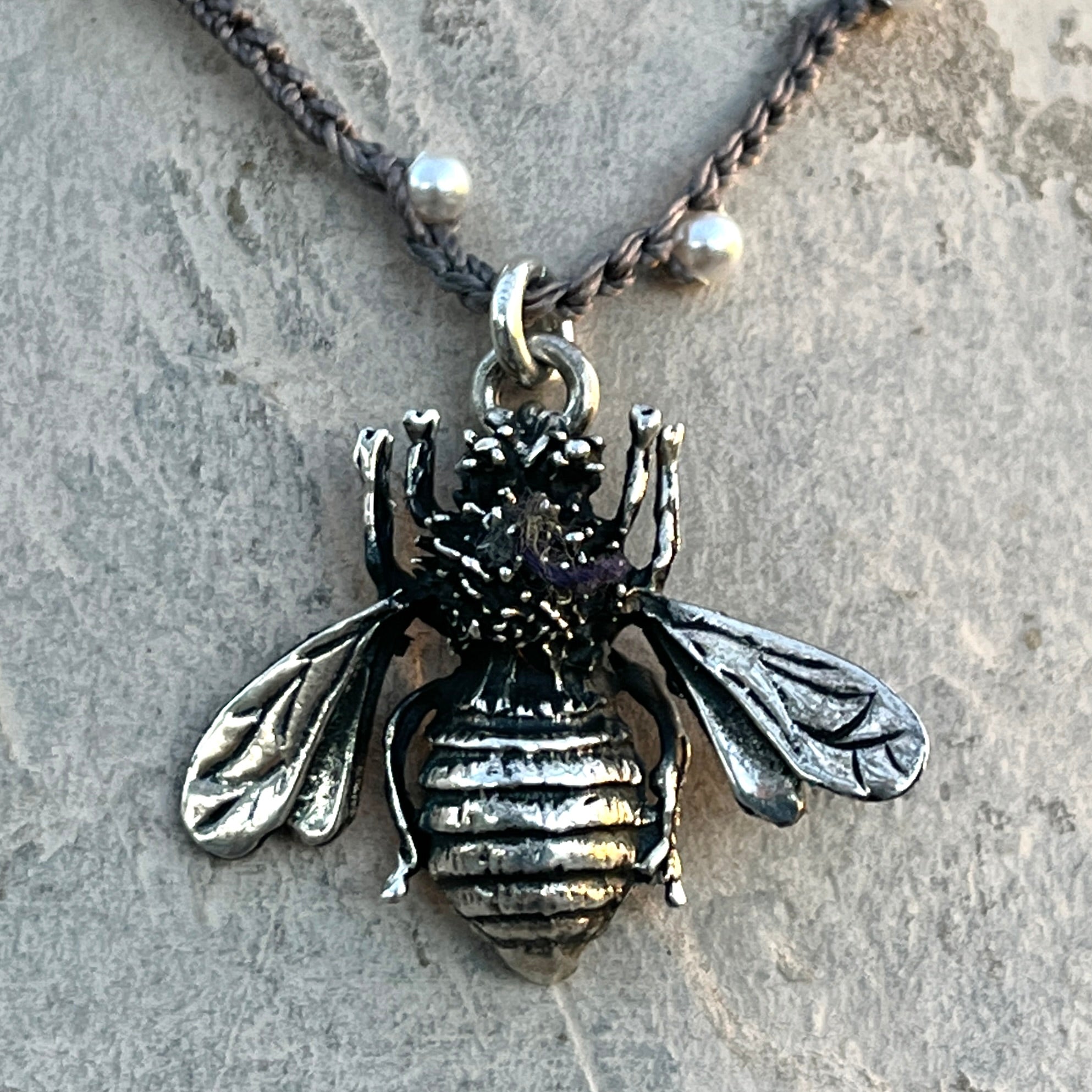 Alex Monroe Gold-Plated Bumblebee Necklace | Liberty